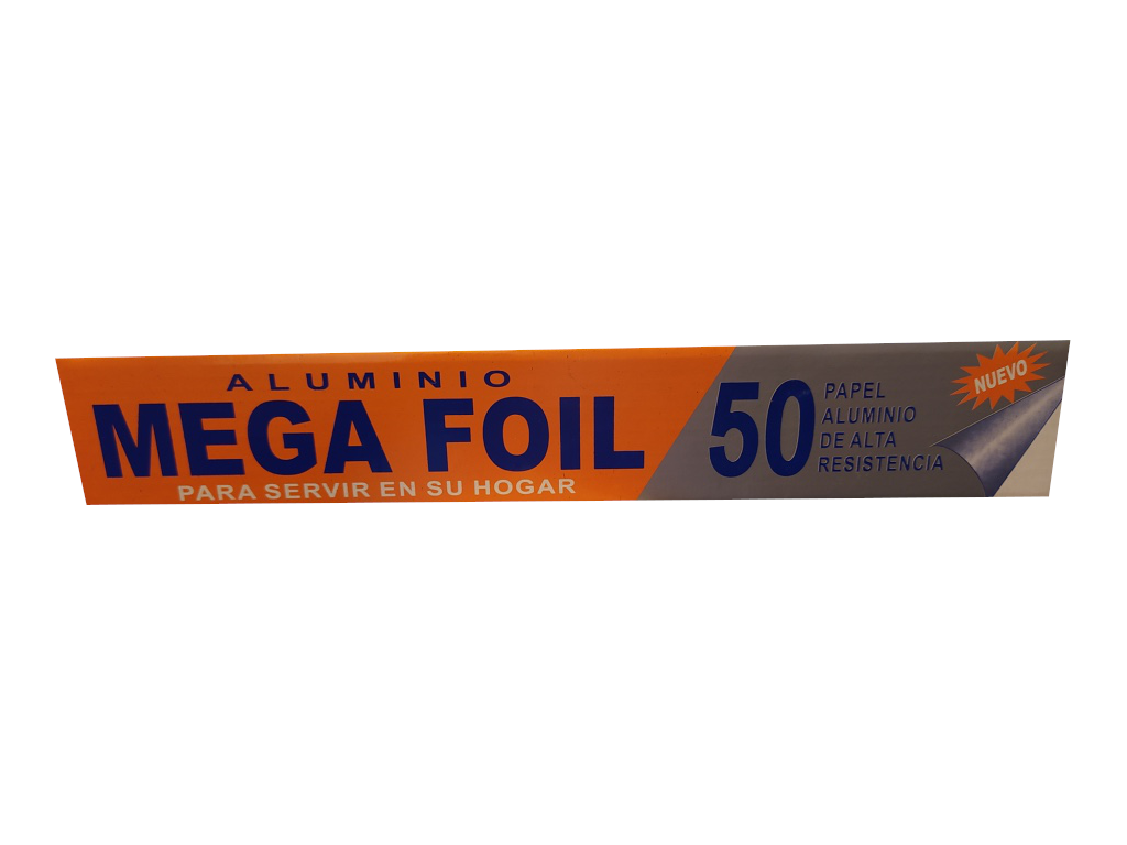 aluminio mega foil 50m