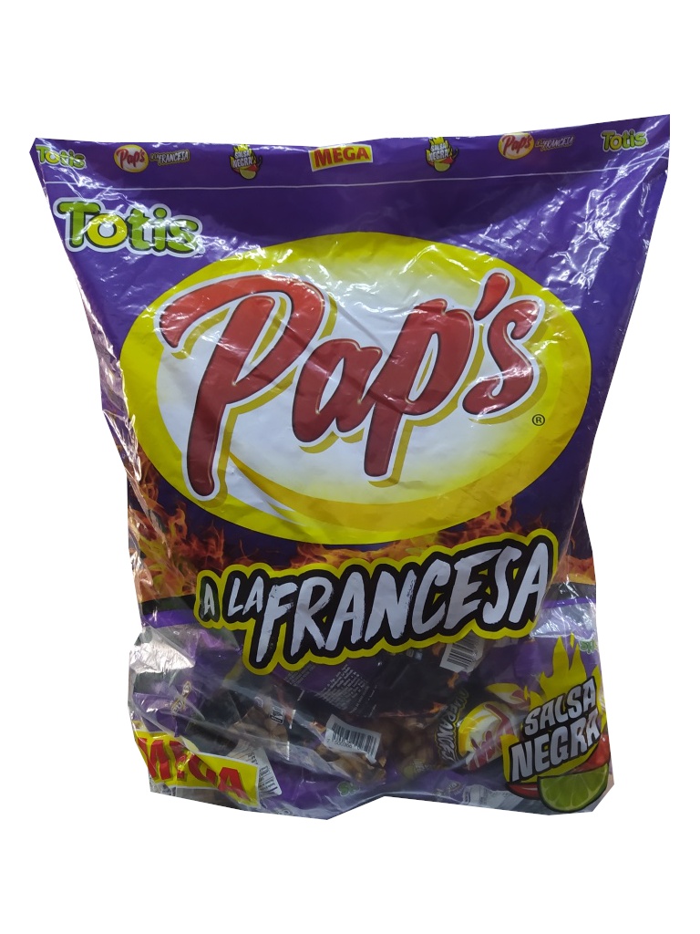paps a la francesa salsa negra totis mega bolsa