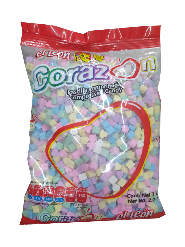 corazon perfumado bolsa 1kg