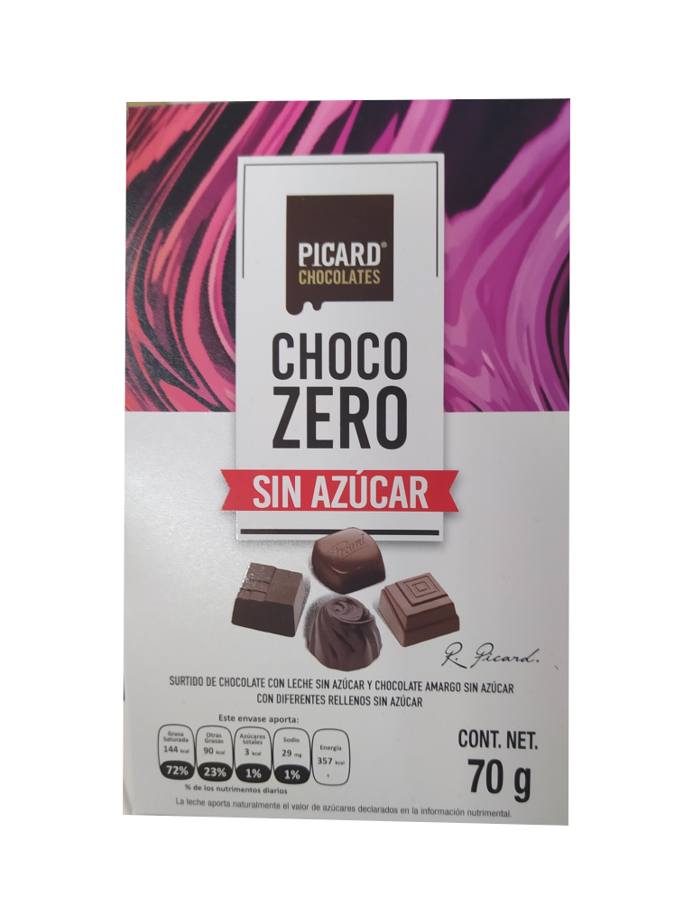 chocolate zero sin azucar 70gr