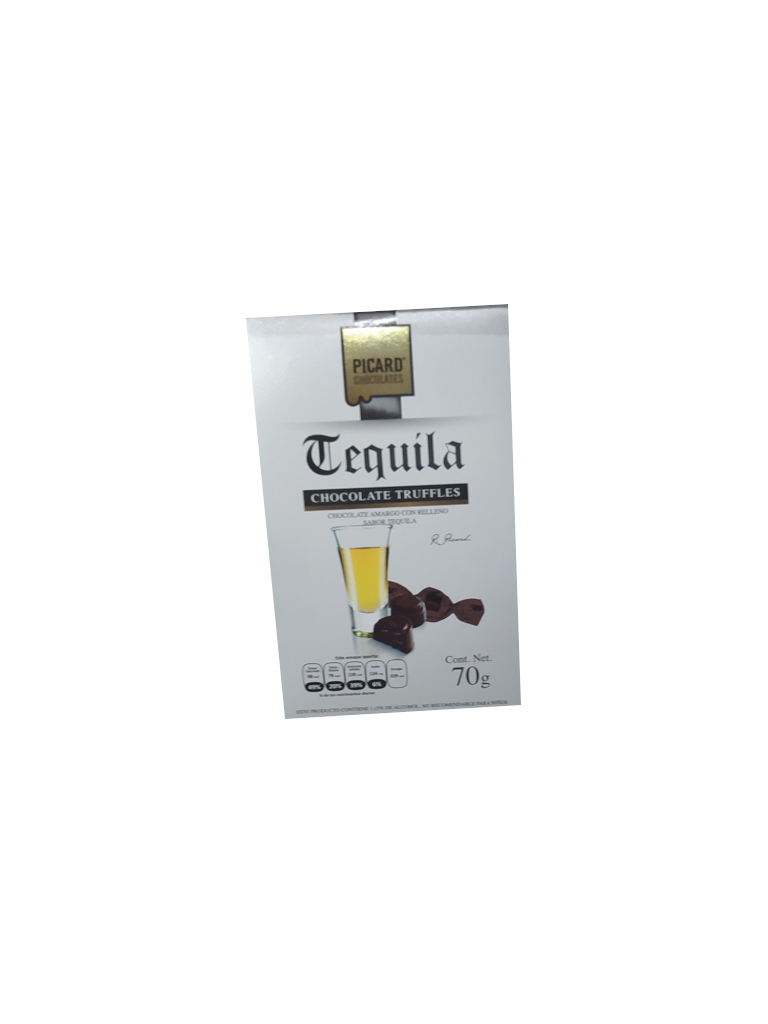 Chocolate Picard Truffles Tequila package 70gr