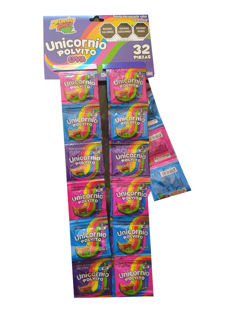 unicornio polvito uva tira