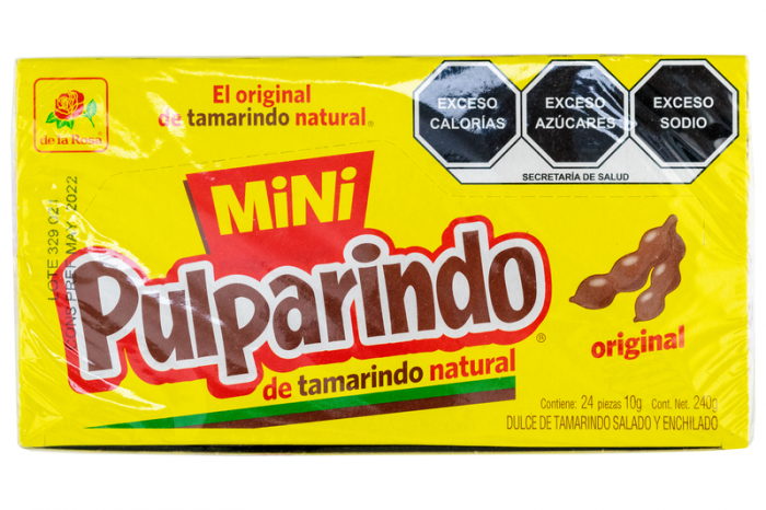 pulparindo mini amarillo clasico paquete