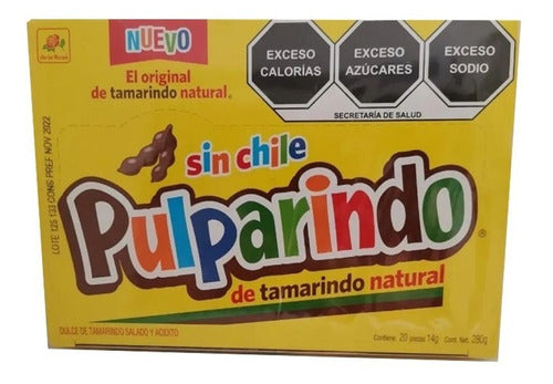 pulparindo sin chile paquete