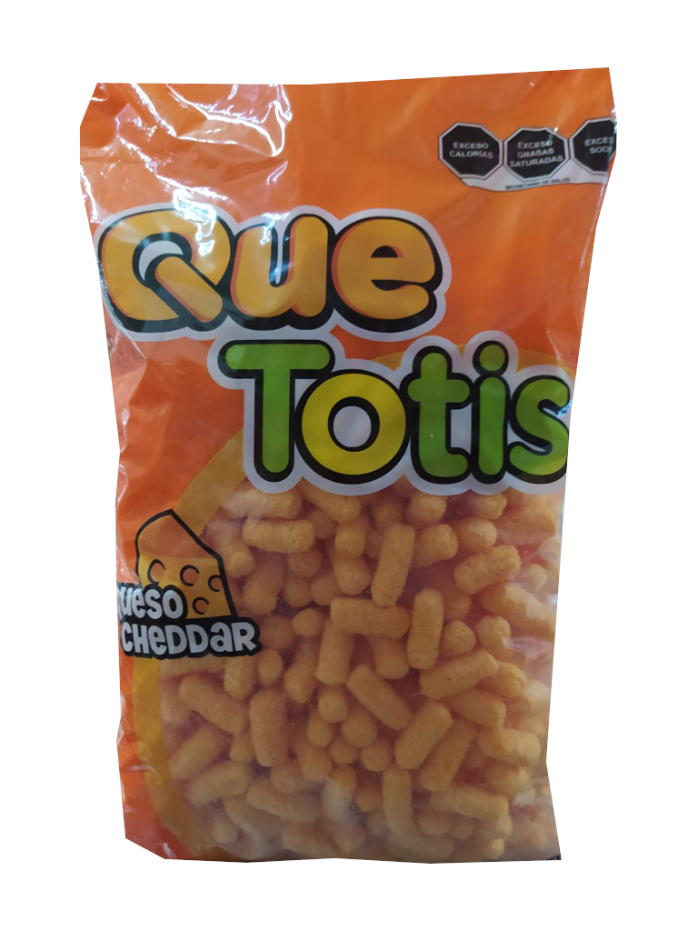 quetotis queso cheddar bolsa 400gr