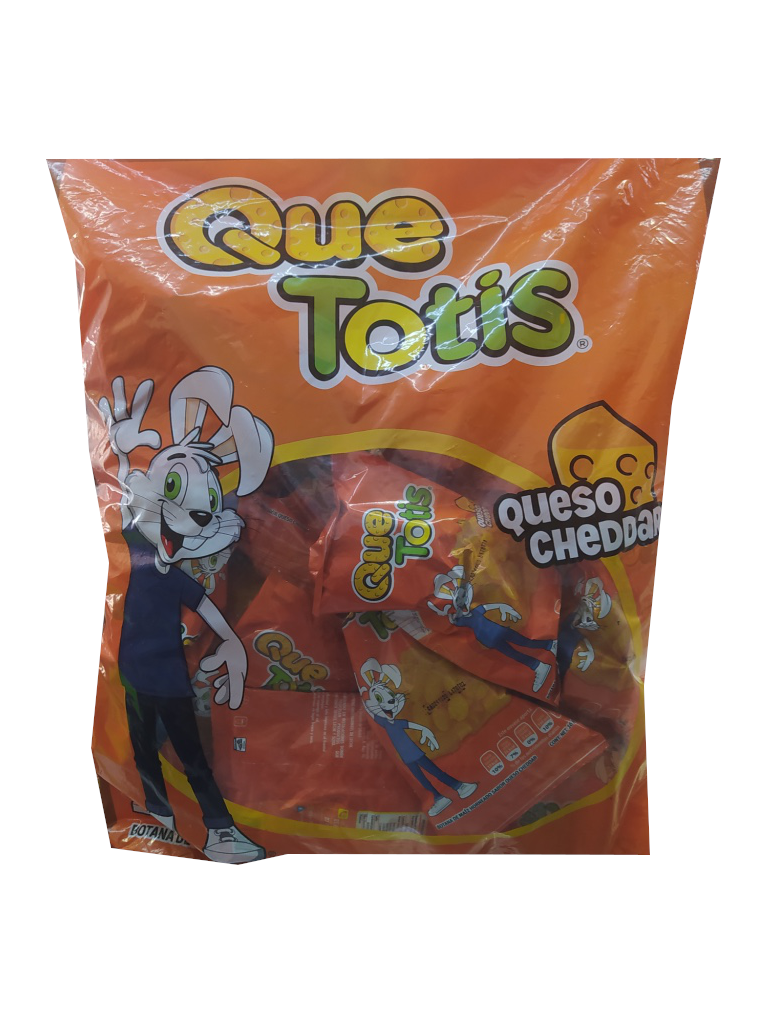Quetotis cheese cheddar mega bag