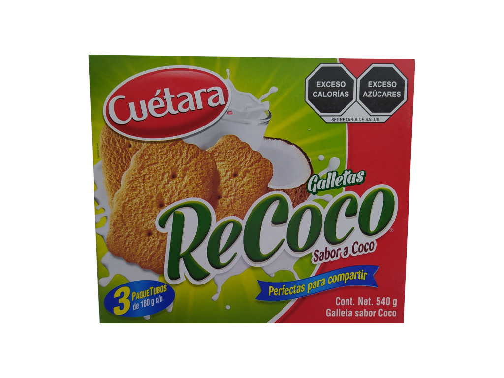 galleta cuentara recoco paquete 540gr