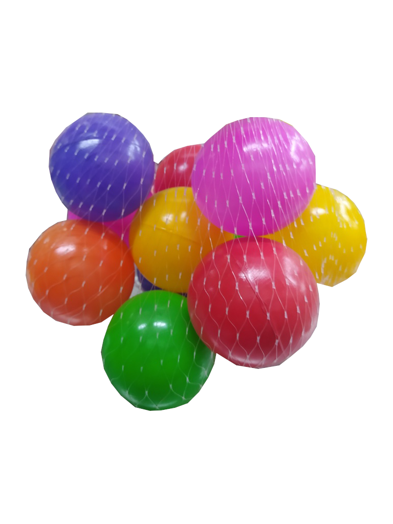 pelota colores red 12pz