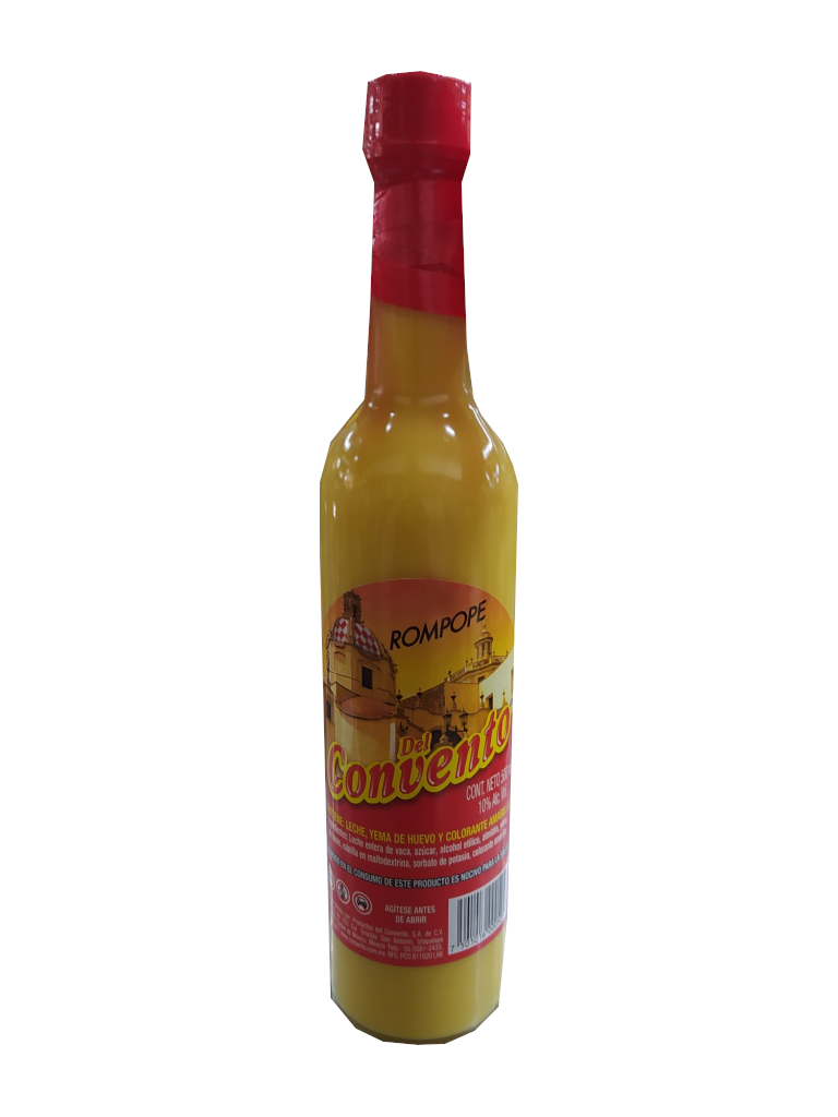 rompope del convento botella 500gr