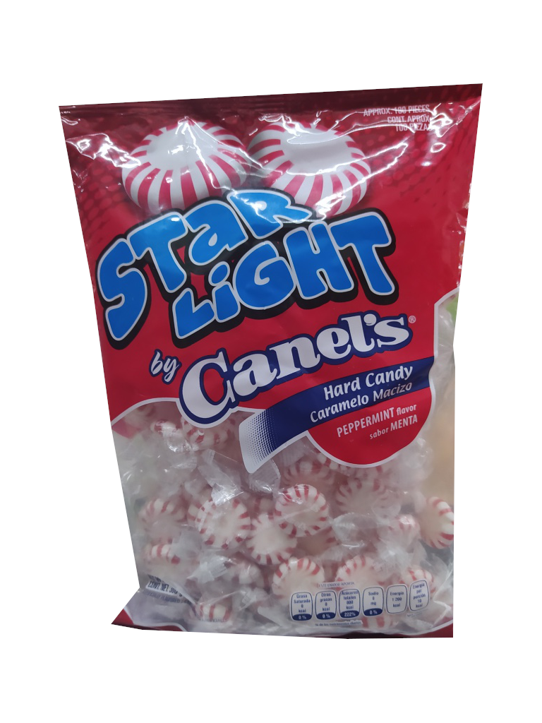 caramelo macizo star light sabor menta canels bolsa
