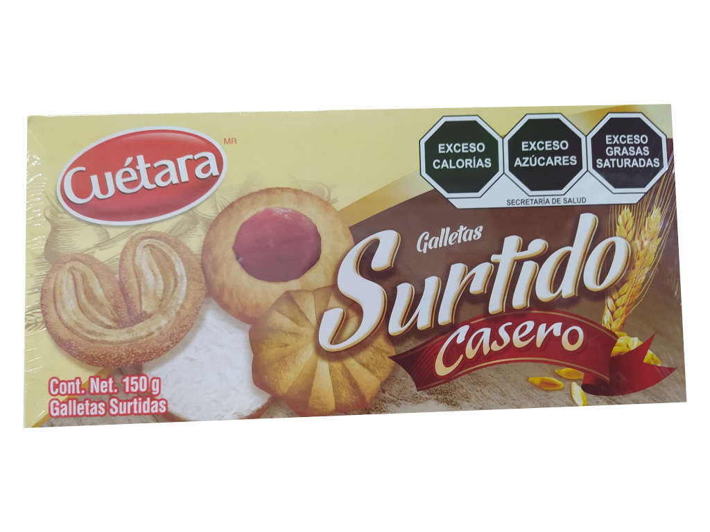galleta surtido casero cuertara paquete 150gr