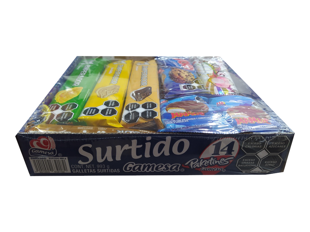 surtido gamesa paquete