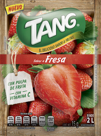tang sabor fresa paquete