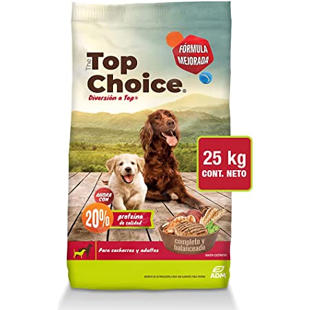 top choice alimento para perro bulto