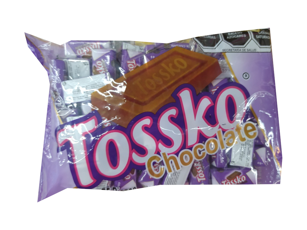 chocolate tossko bolsa