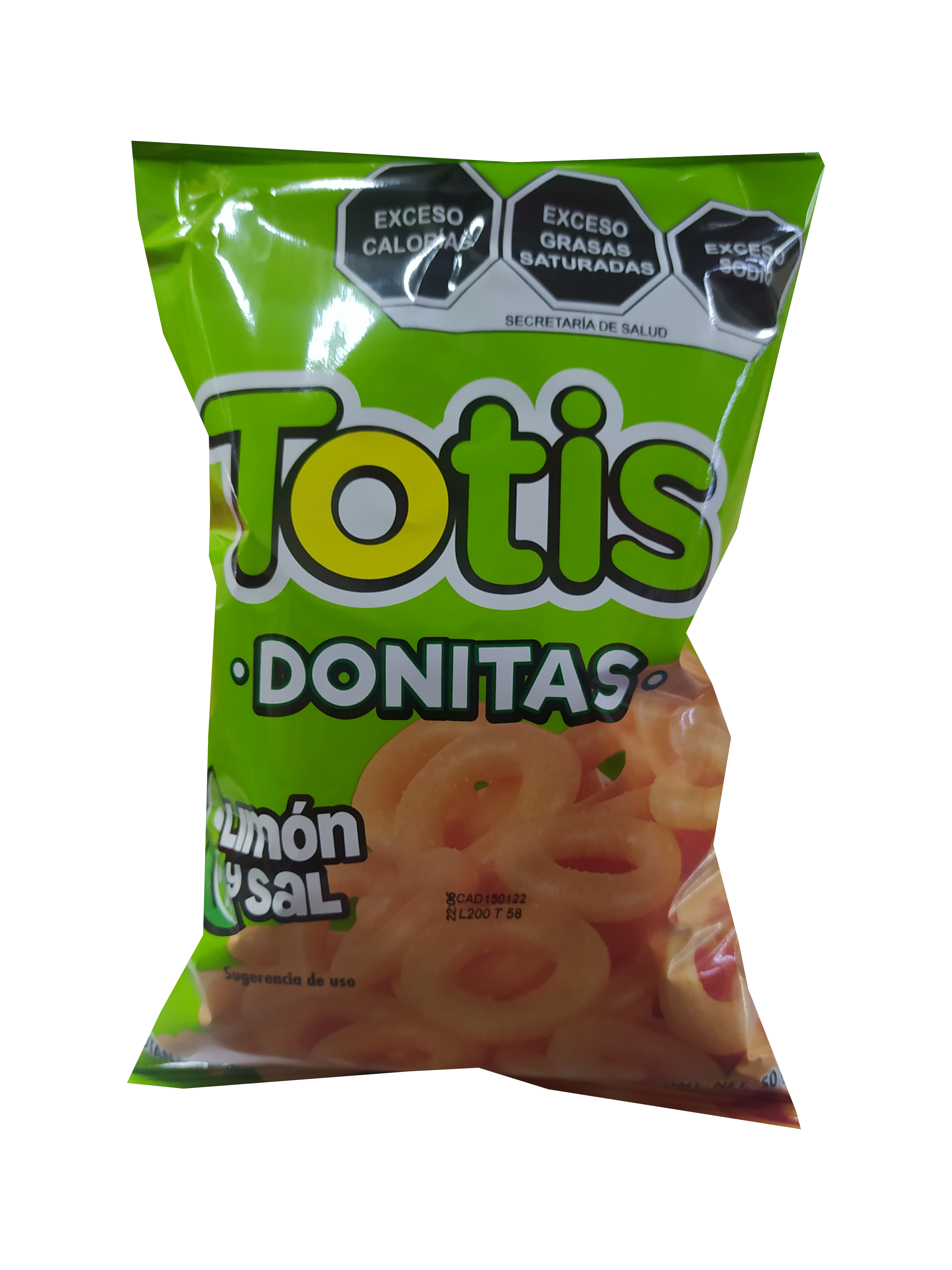 totis donitas sal y limon bolsa 50gr