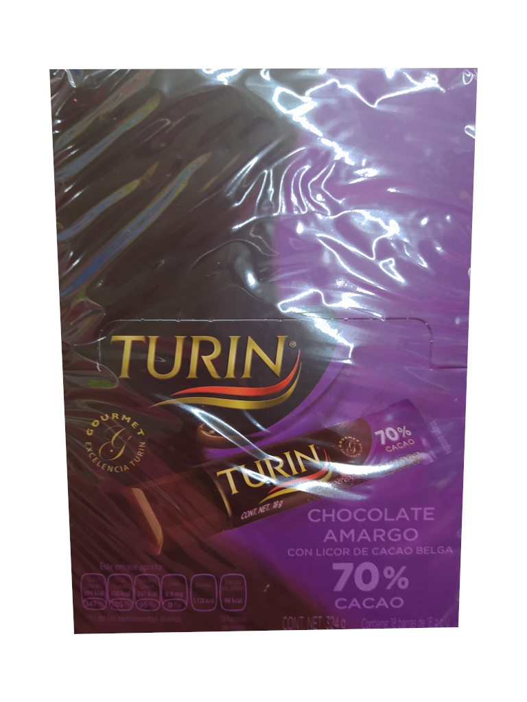 Chocolate Turin 70% Cocoa Package