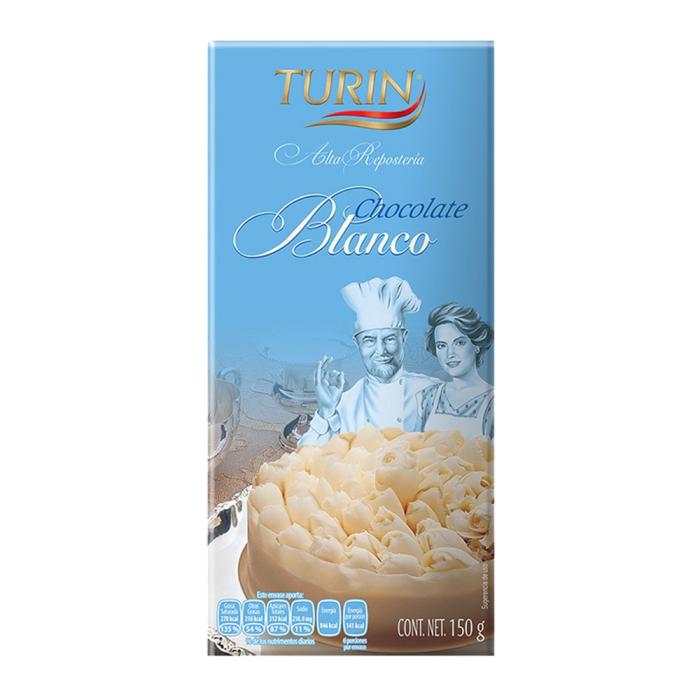 Chocolate Turin White Tablet 150gr