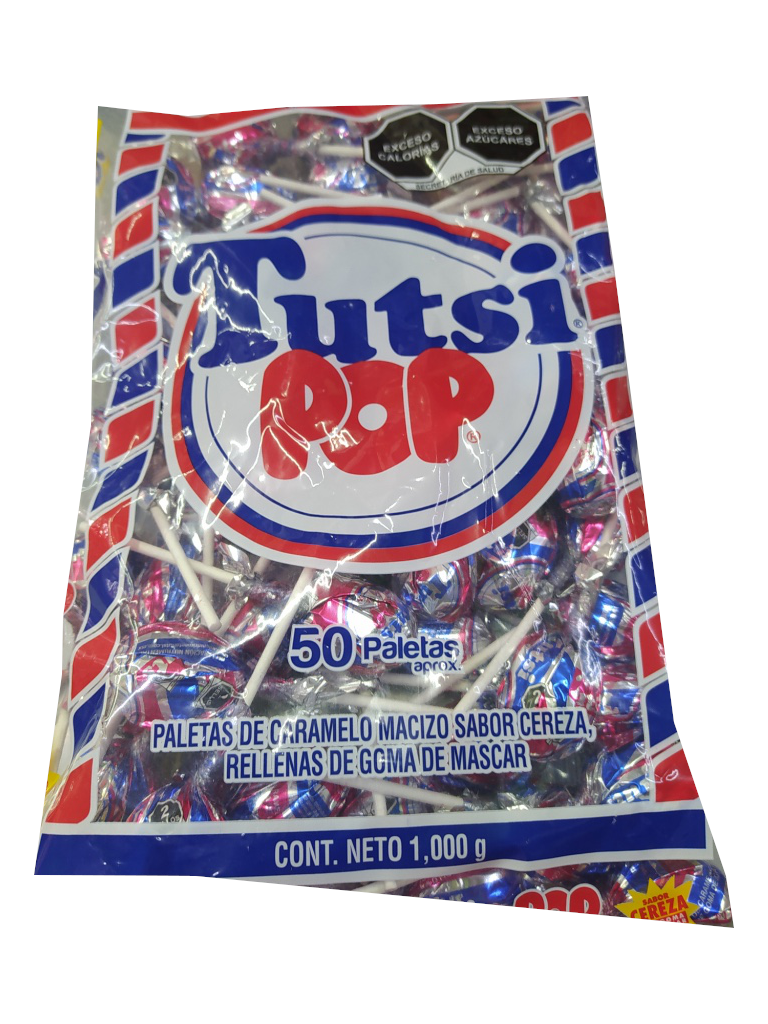 tutsi paleta bolsa 50pz