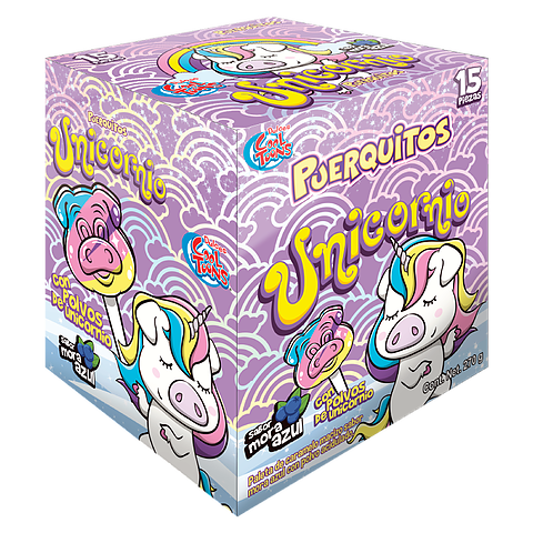 paleta puerquitos unicornio paquete