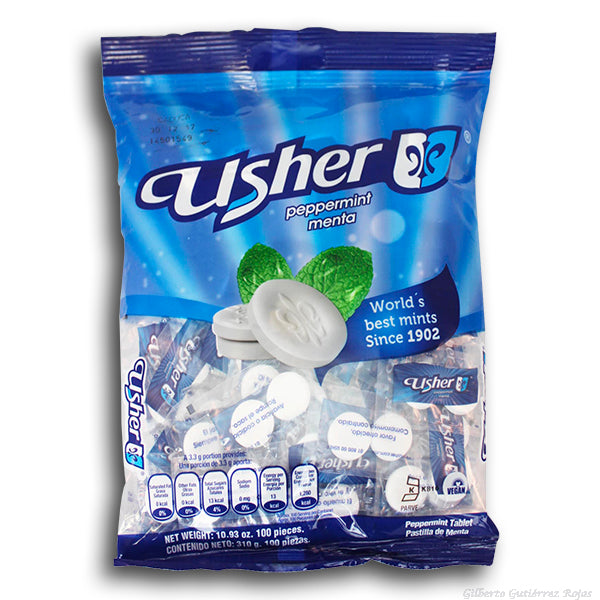 usher sabor menta bolsa