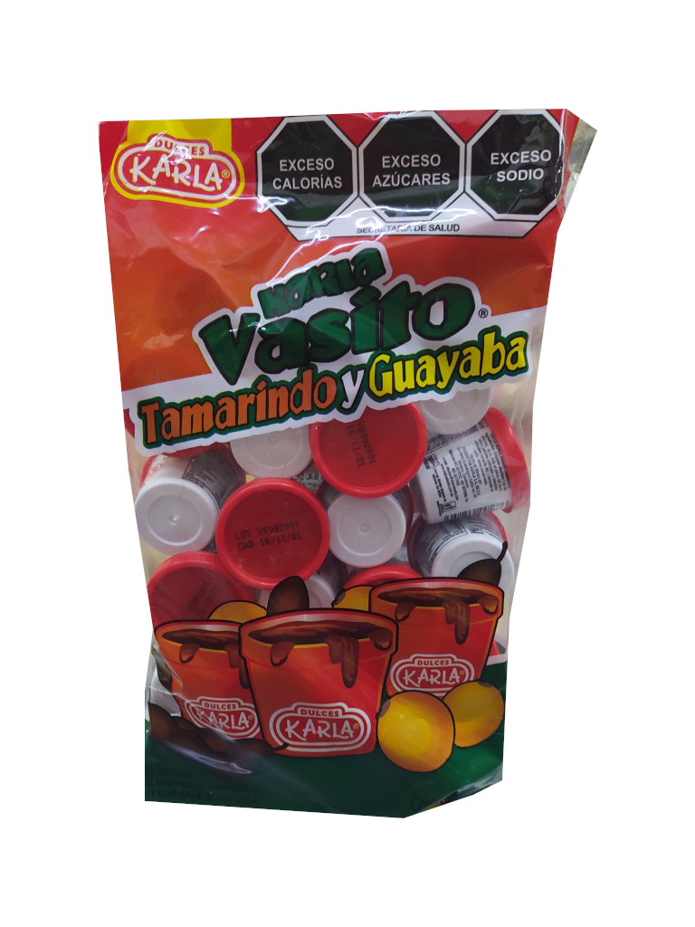 Vasito Tamarindo and Guava Karla package 720gr