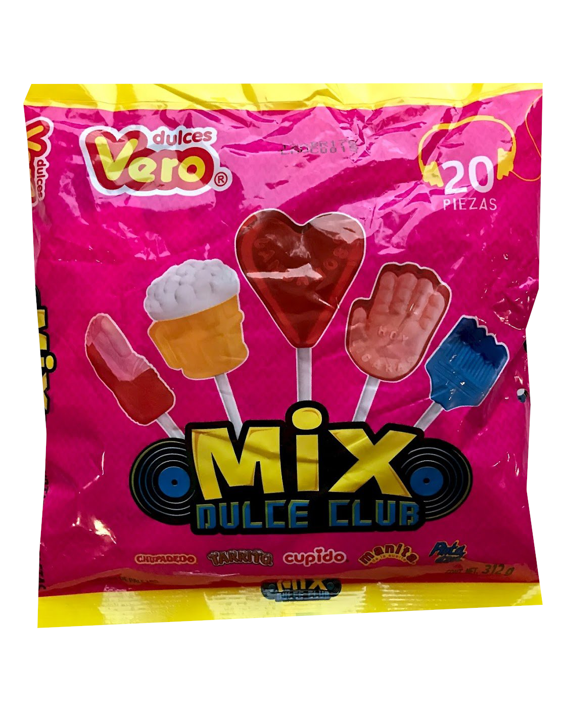 paleta vero mix dulce club bolsa