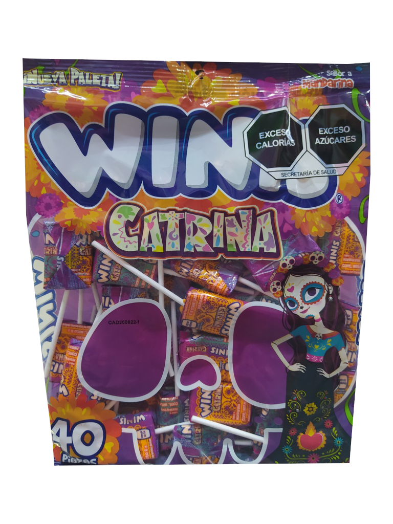 paleta winis catrina bolsa