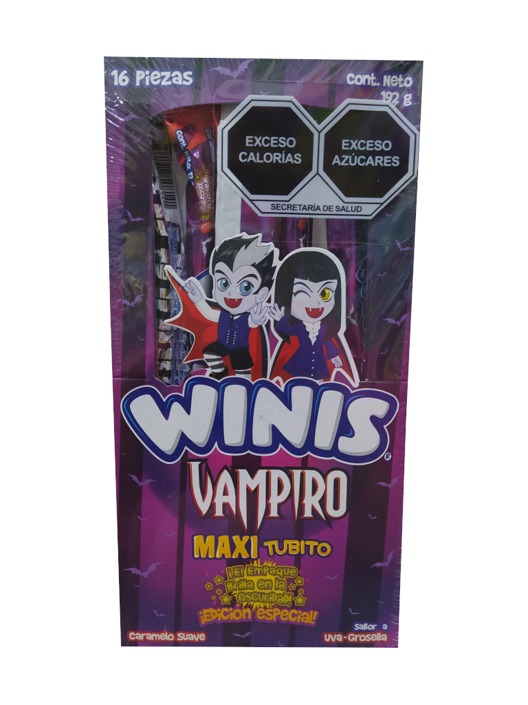 winis vampiro maxi tubito paquete