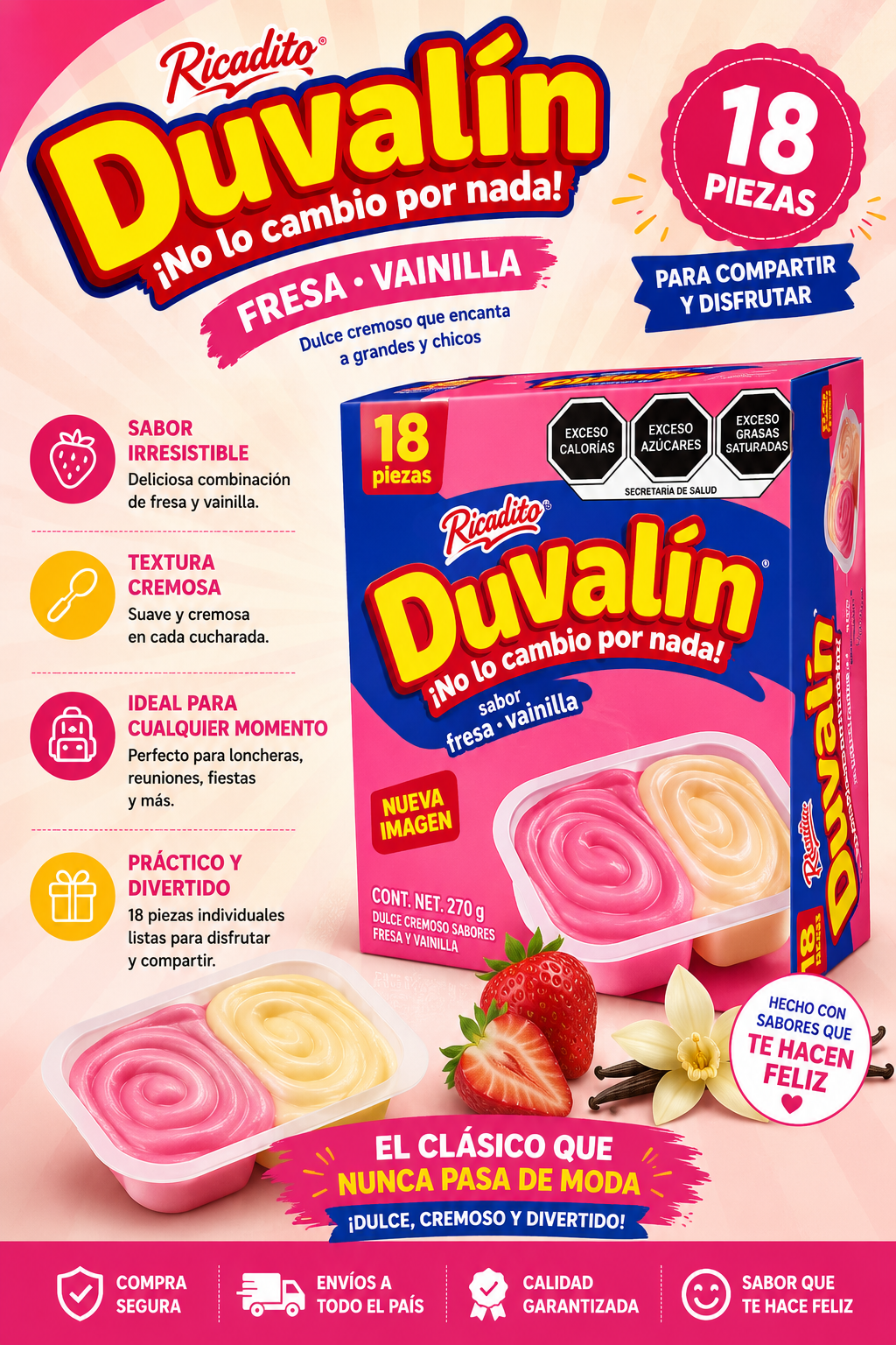 Duvalin Strawberry Vanilla