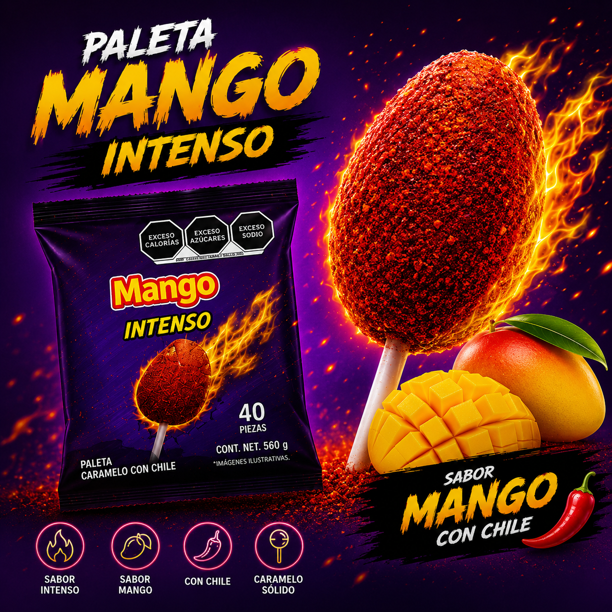 paleta vero mango intenso bolsa