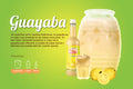 jarabe san pedro sabor guayaba botella 750ml