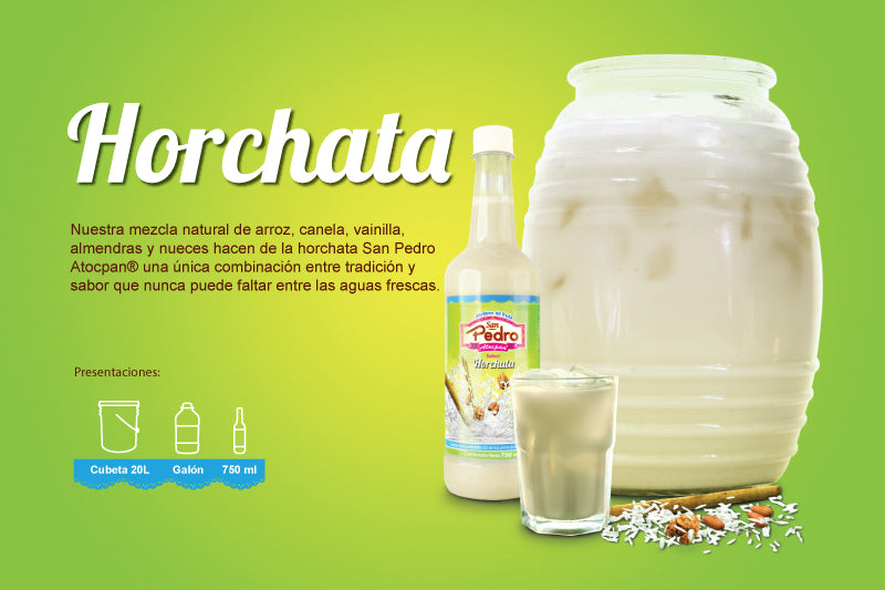 Syrup San Pedro Taste Horchata Bottle 750ml