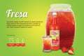 jarabe san pedro sabor fresa botella 750ml