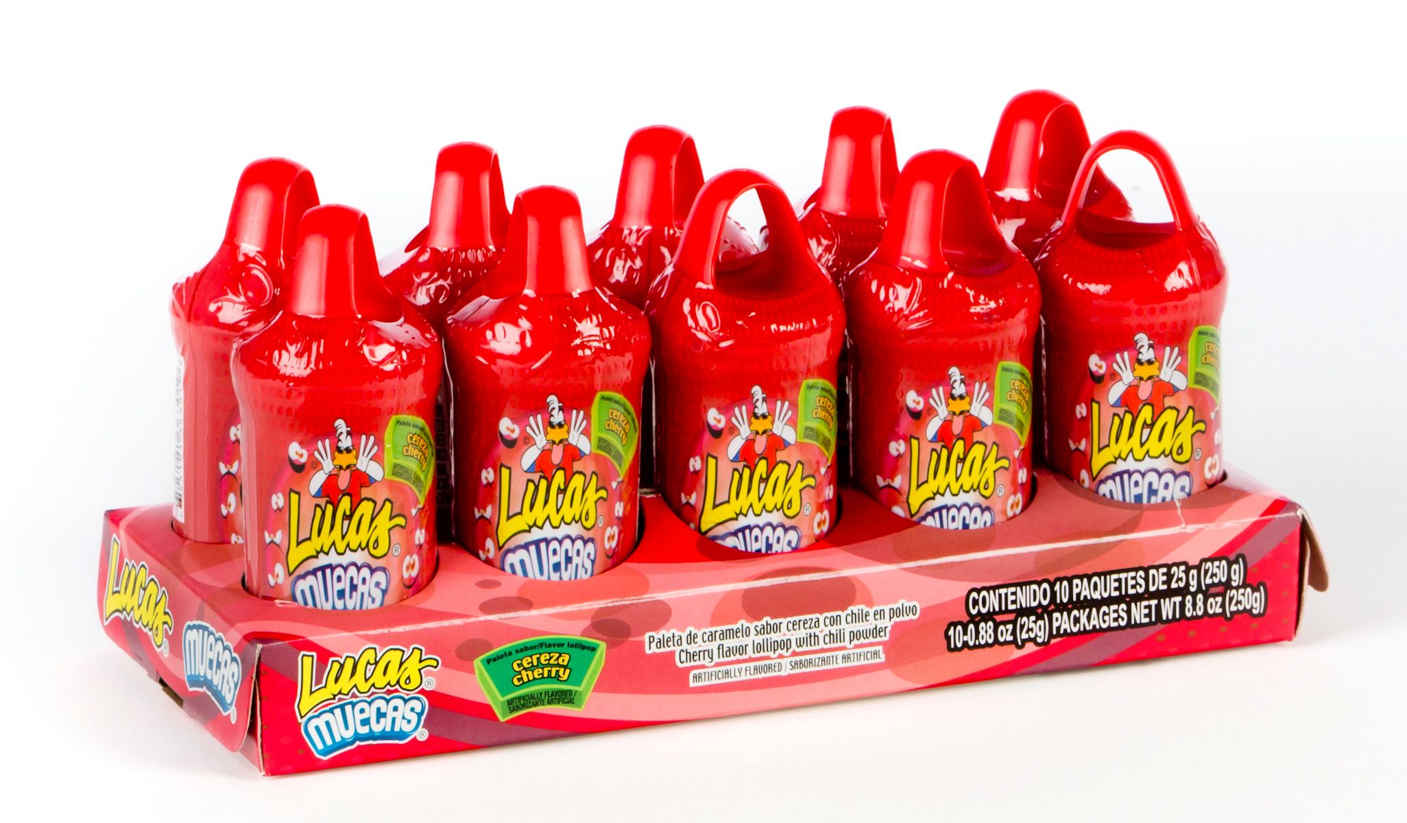 lucas muecas sabor cereza paquete