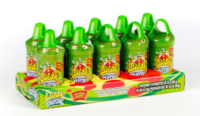 lucas muecas sabor pepino paquete