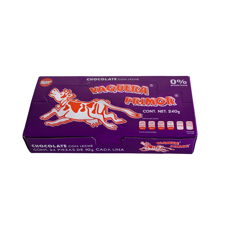 vaquera primor chocolate paquete