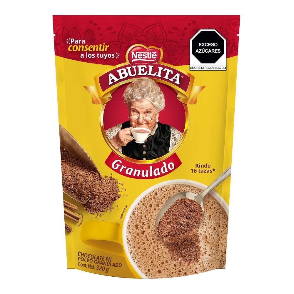 chocolate abuelita granulado bolsa 320gr