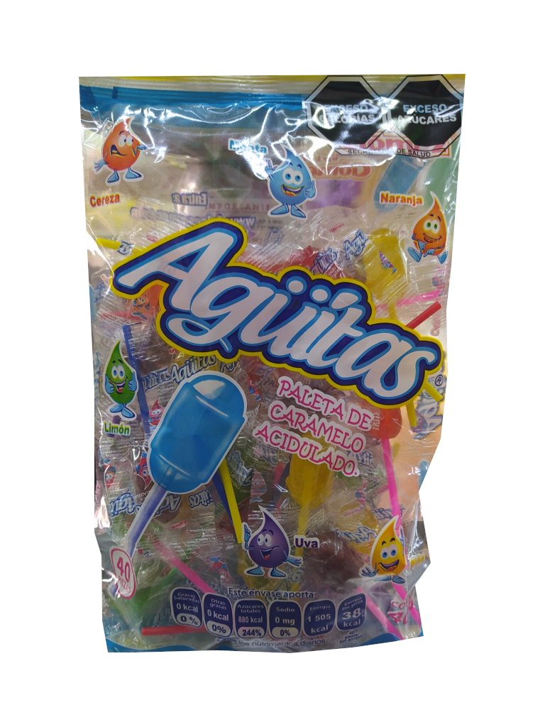 paletas aguitas bolsa