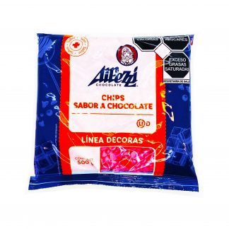 chispa de chocolate alpezzi color rosa bolsa 500gr