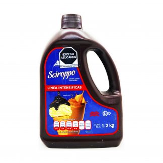 jarabe chocolate liquido sciroppo envase 1.2kg