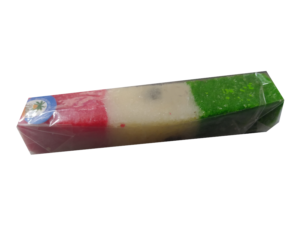dulce coco tricolor barra artesanal