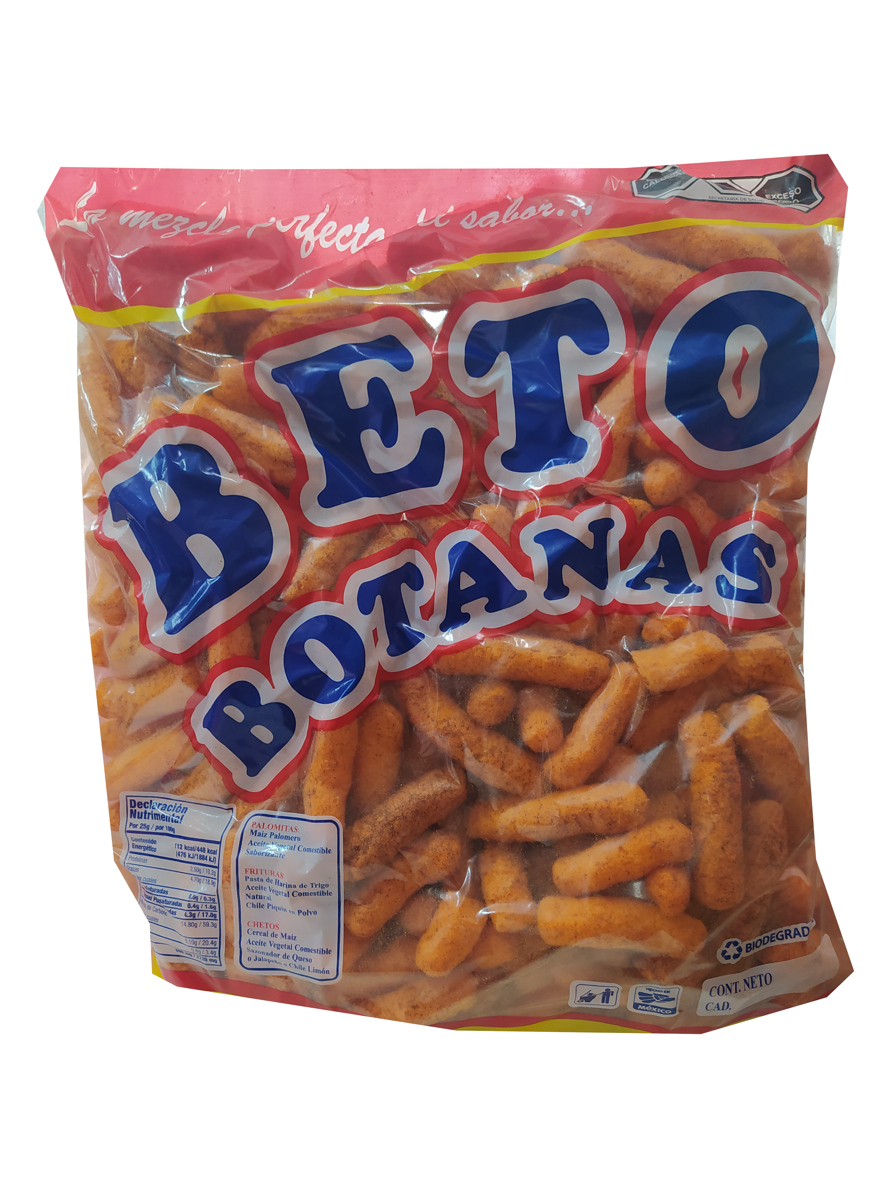 fritura churro baston anaranjado bolsa 1kg
