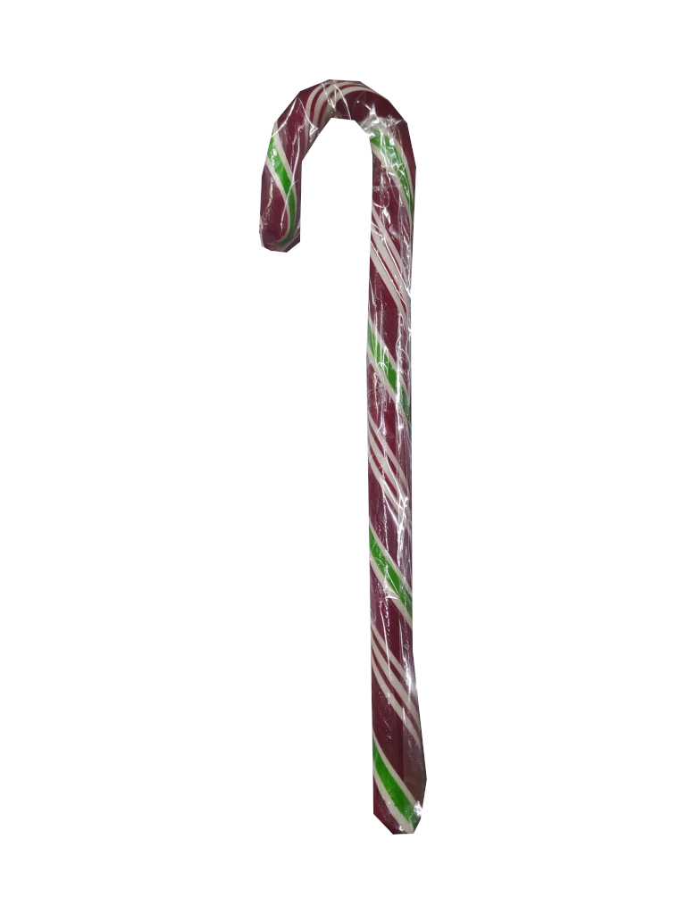baston navideño de caramelo gigante