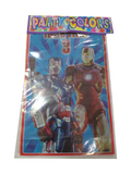 bolsa dulcera plastico figura iron man paquete