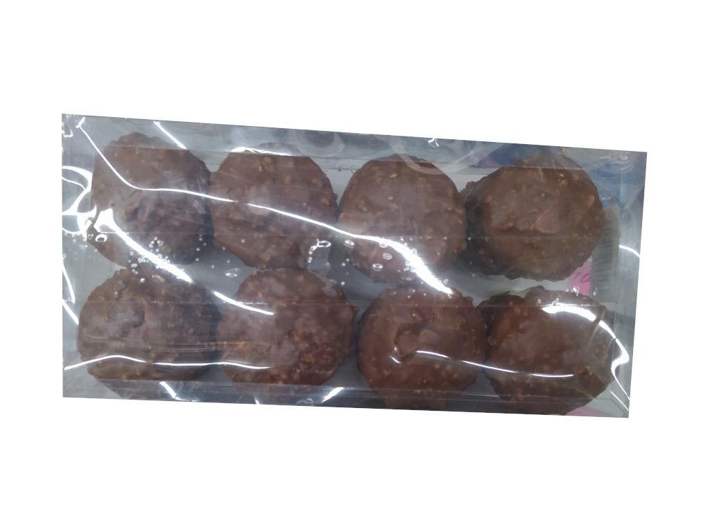 Malvisco Giant Chocolate with Nut Granade Package