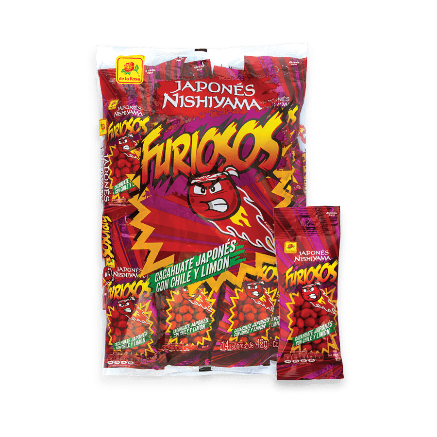cacahuate japones nishiyama furiosos bolsa