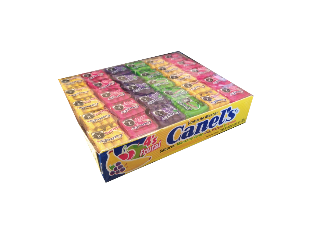 canels frutal chicle paquete