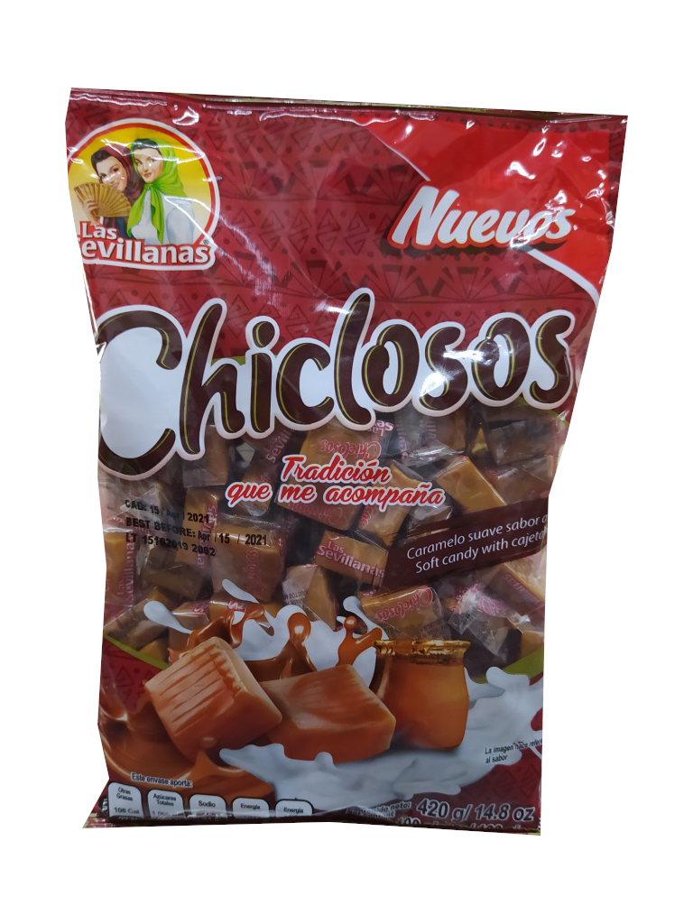 chiclosos las sevillanas sabor a cajeta bolsa