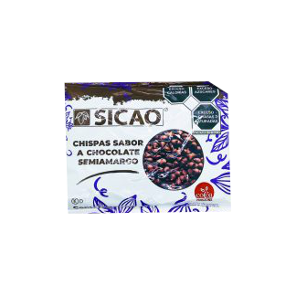 chispas chocolate semi amargo sicao bolsa 500gr